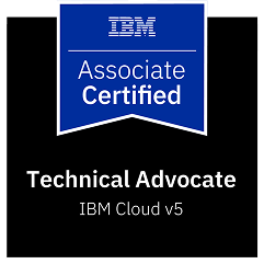 Logo- IBM Technical Advocate Cloud